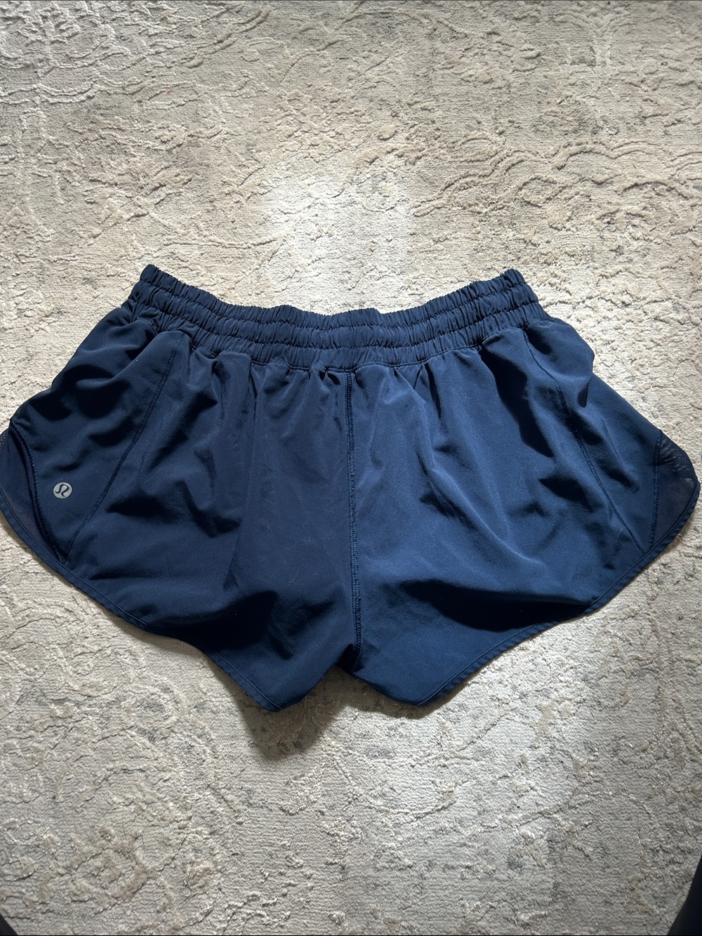 lululemon athletica Navy Athletic Running Shorts